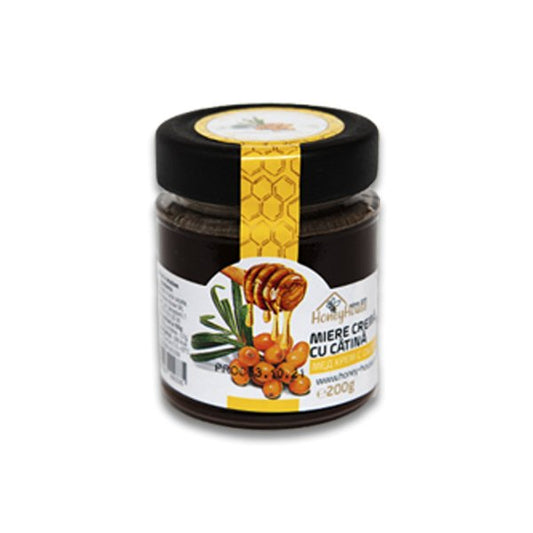 Honey cream with sea buckthorn - ChocolandBoutique
