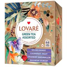 Lovare Green Tea Assorted - ChocolandBoutique